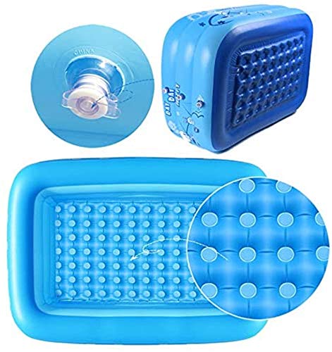 SHWYSHOP Pumpe Familienschwimmbad Rechteckiges Planschbecken, Pumpe Jungen und Mädchen Die Pools, Schwimmzentrum mit… – Bild 5