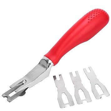 Flooring Welding Cutting, Zinc Aluminum Alloy DIY Enthusiasts Welding Cutting Blade, 3 Blades PVC Floor Trimming Skiving Knife for Carpet PVC Sports Flooring