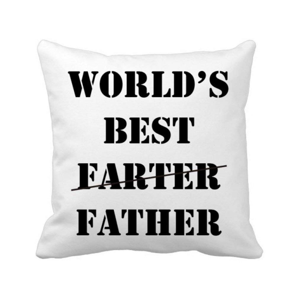 Housse de coussin carrée idée cadeau originale fête des pères