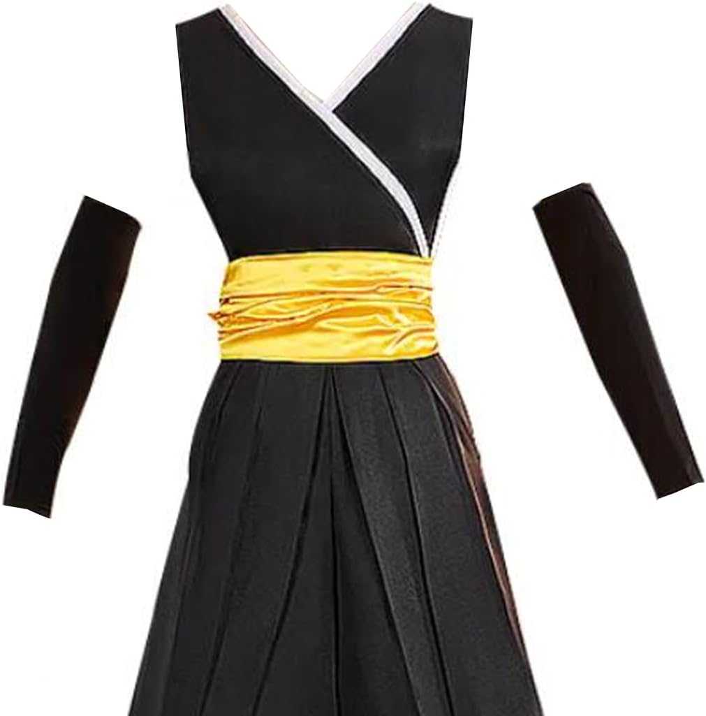 Anime Womens Cosplay Maid Costume Christmas Sleeves Belt Dress Halloween Kimono - Image 4