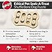 SPOT Ethical Pet Interactive Seek-A-Treat Shuffle Bone Toy Puzzle That Will Improve Your Dog's IQ, Specially Designed for Training Treats