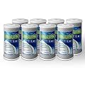 Big CTO Carbon Block Water Filters 4.5" x 10" Whole House Cartridges WELL-MATCHED with CBC Series, WFHDC8001, EP and EPM Series (8 Pack)