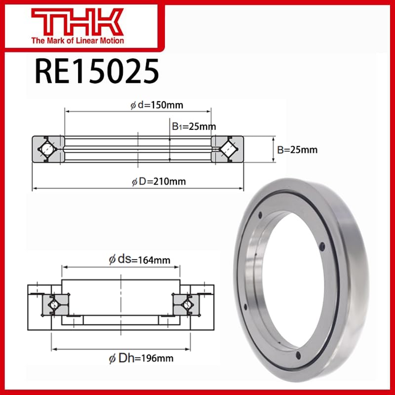 New THK Cross Roller Ring Inner Ring Rotation RE 15025 RE15025 RE15025UUCC0 RE15025UUC0