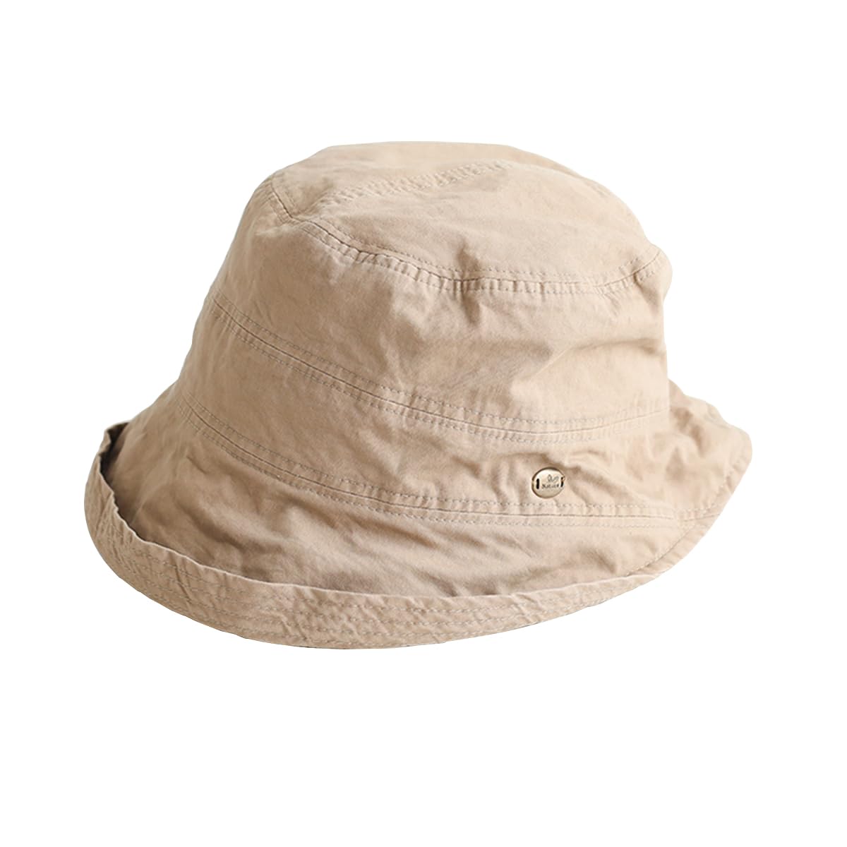 Chapeau de seau femme khaki pour plage et camping | Bob pliable