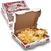 10" Length x 10" Width x 1.75" Depth Corrugated B-Flute Pizza Box by MT Products (10 Pieces)