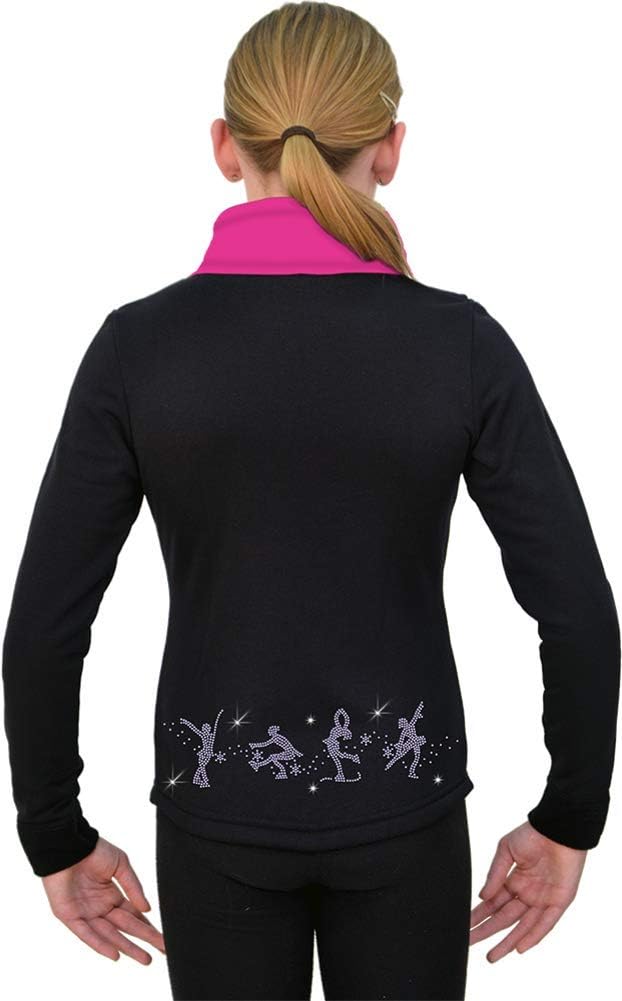 ChloeNoel JS883P Fleece Ice Skating Jacket (Group Line AB)