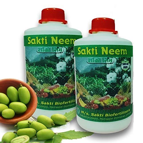 Sakti Organic Pure neem Oil for Plant Gardening (100 ml) Cold Pressed