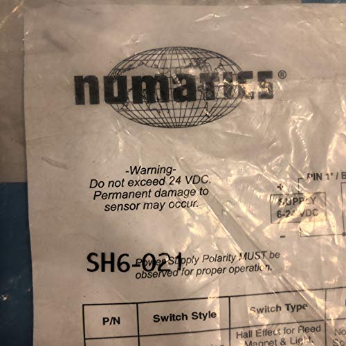 Numatics Sh6-021 Hall Effect Reed Magnet And Light Sourcing Switch Sh6-021 #TOP2