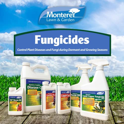 Image of Monterey (LG3190) - Liqui-Cop Copper Fungicidal Garden Spray, Ready to Spray Liquid Copper Fungicide for Disease Prevention in Plants (32 oz.)