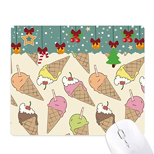 Tapis de souris de Noël chocolat et cerise pour offrir