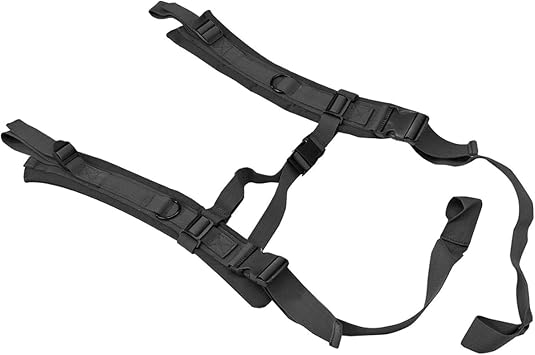 US Peacekeeper Products Backpack Straps Black,P30302