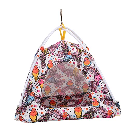 Cachette pour animaux de compagnie oiseau conure lit suspendu