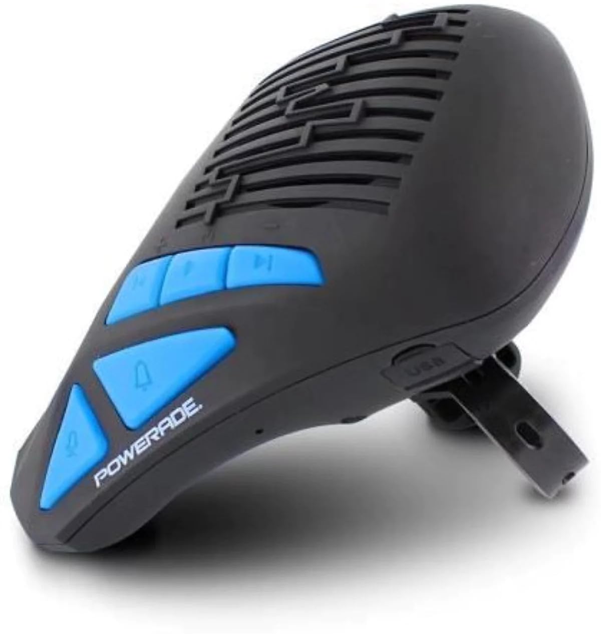 METRONIC Powerade 477078 - Altoparlante portatile Bluetooth da 5 W, per bicicletta, con funzione vivavoce e 15 ore di autonomia, splashproof, campanello, colore: nero