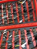 Moscas para pesca – Selección de 50 moscas húmedas incluyendo caja empaquetada y suministrada desde el Reino Unido