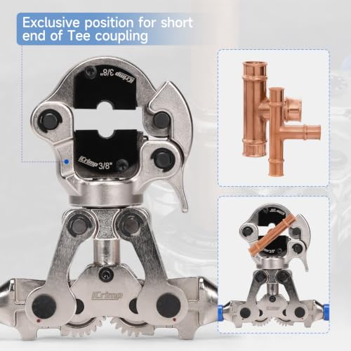 Image of iCrimp Copper Tube Press Tool 1 /4 inch-7 /8 inch for HVAC /R Refrigerant Lines
