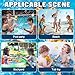 6Pcs Reusable Water Balloons, Magnetic Self Sealing Quick Fill Water Balloons, Summer Water Toys Refillable Water Bomb, Outdoor Pool Toys, Used for Water Fight Game, Summer Party.