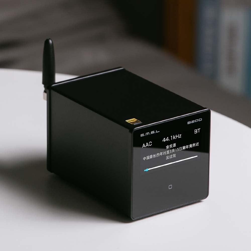 SMSL B200 Receptor decodificador Bluetooth 5.1 Preamplificador de Audio CS43131 Chip Salida RCA Coaxial Salida óptica Entrada USB