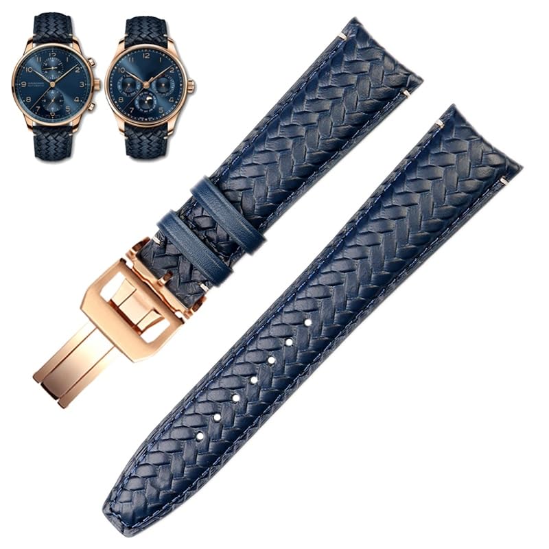 Cuir authentique 22 mm 20 mm pour montre et robinets domestiques
