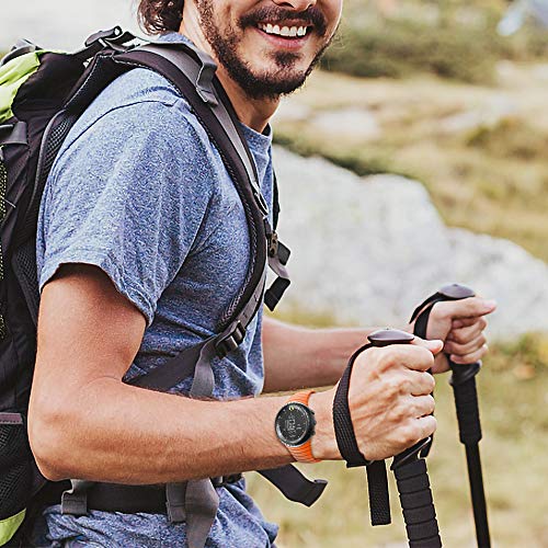 Correa compatible para reloj Suunto Core en TPU con hebilla de acero miniatura 6