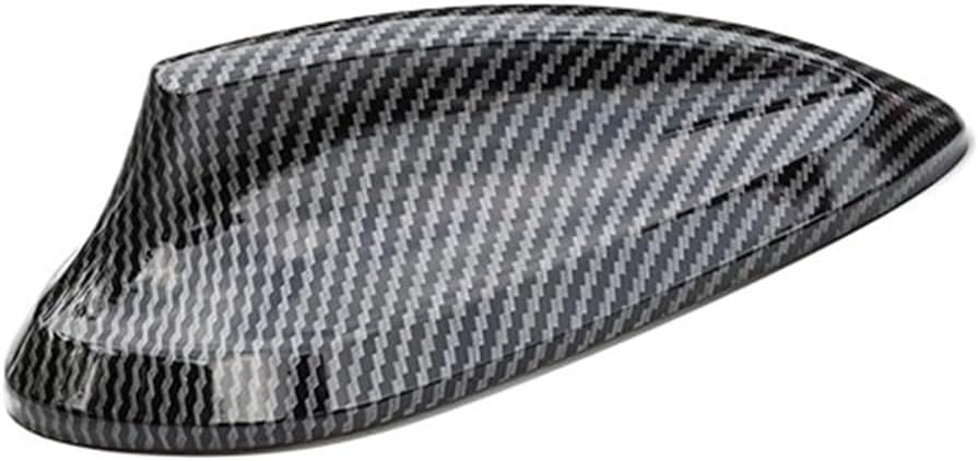 Carbon Fiber Compatible for BMW M2 M3 M4 12345 7 Series X1 X3 F22 F30 F34 F80 F87 F32 F36 F82 G11 G20 G12 G30 Shark Fin Antenna Cover(B Carbon)