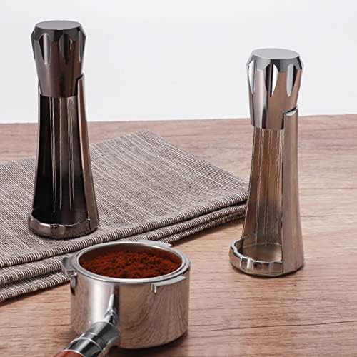 Roadtime Espresso Coffee Needle Stirrer with Stand, 304 Stainless Steel Coffee WDT Tool, Coffee Stirring Tamper for Espresso Stirring Distribution (Silver)