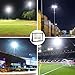 400W LED Stadium Flood Light Outdoor, 2140W Equivalent, 32000LM Super Bright Outdoor Security Lights, IP66 Waterproof, 6000K Daylight White, Commercial Lighting for Sports Fields and Counts
