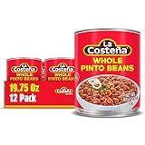 La Costeña Whole Pinto Beans - Ready-to-Eat Canned Pinto Beans for Mexican Food, Vegetarian Chili...
