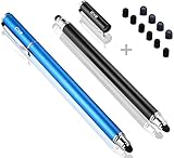 PAKET INKLUSIVE: 2 Eingabestift , 10 zusätzliche Ersatz kleine Gummi Tipps enthalten, 30 tage geld-zurück-, Wenn Sie nicht zu 100% mit unserem Touch Stift zufrieden sind.