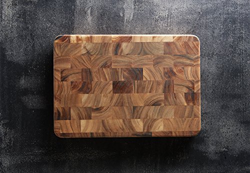 Ironwood Gourmet Acacia Wood End Grain Cutting Board, Large Prep Station, 14" x 20" by Ironwood Gourmet - Image 4