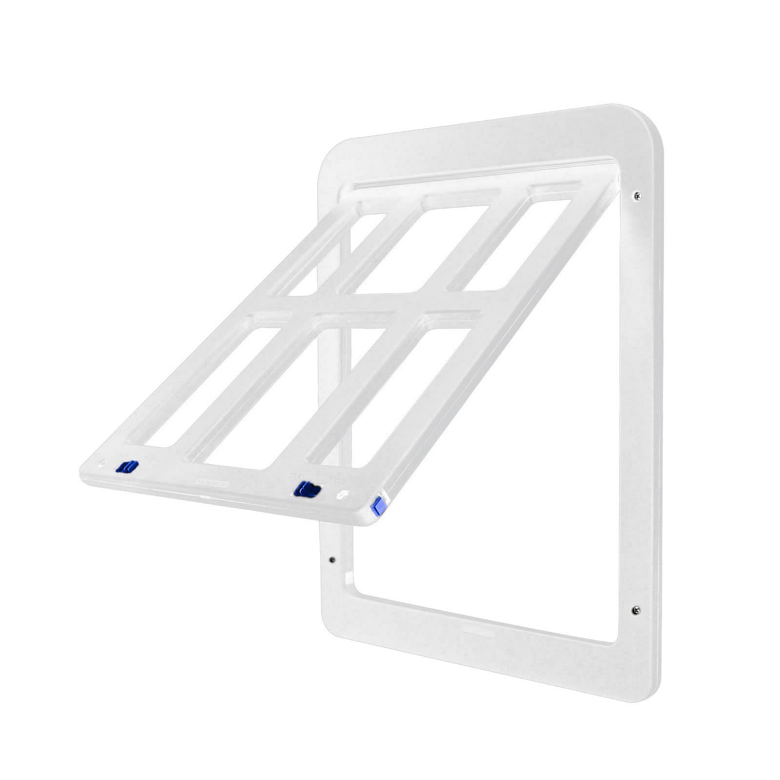 Lockable Safe Flap Door for Cats and Small Dog Easy Installation Door Mount for Small Large Pets Entry