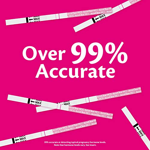 Accu-Clear 50 Ovulation And 20 Pregnancy Test Strips Over 99% Accurate, 70 Count #TOP2
