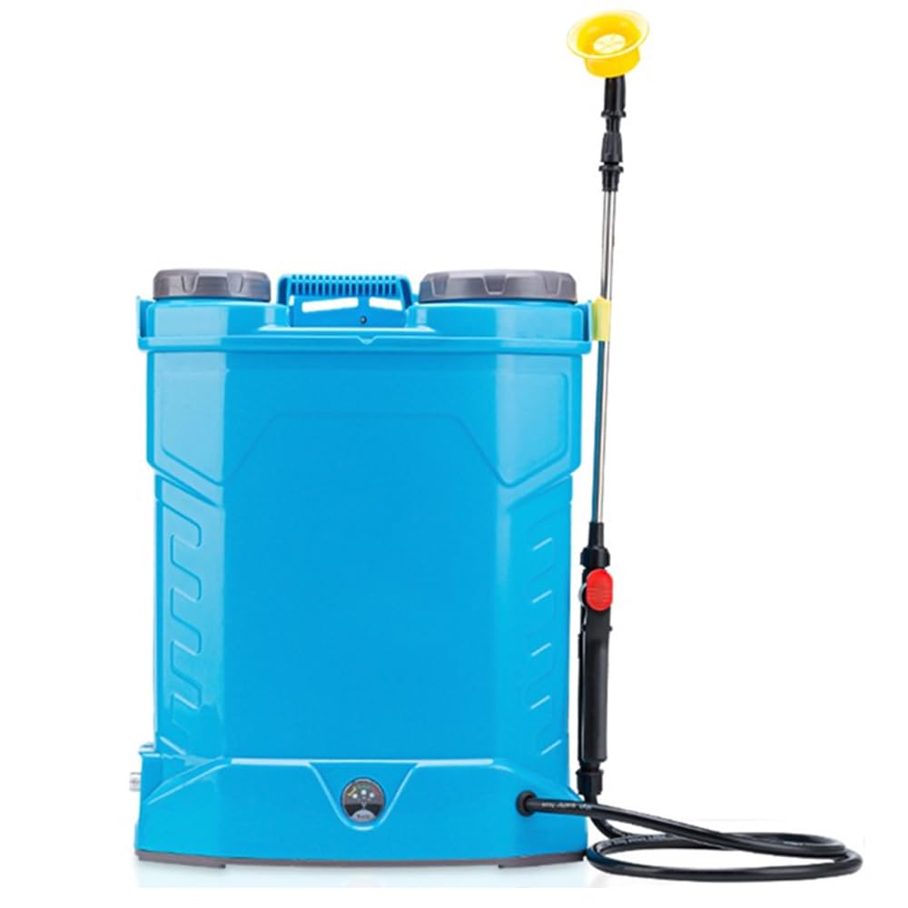 Suinga Pulverizador Eléctrico de Mochila a Presión 16 litros | Mochila Sulfatadora para Fumigar Plantas Recargable con Batería | Autonomía de hasta 7 Horas | Pulverizador a Presión con Boquilla