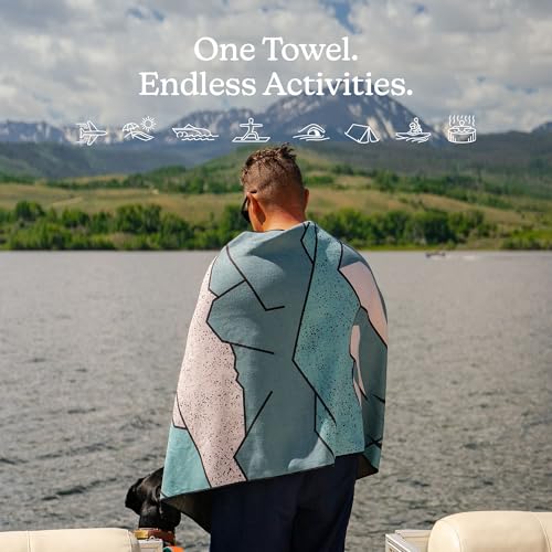 Image of Nomadix Original Towel - National Parks- Perfect for Beach, Pool, Travel, Camping, Yoga - Made with Recycled Materials - Super Absorbent - Sand Resistant