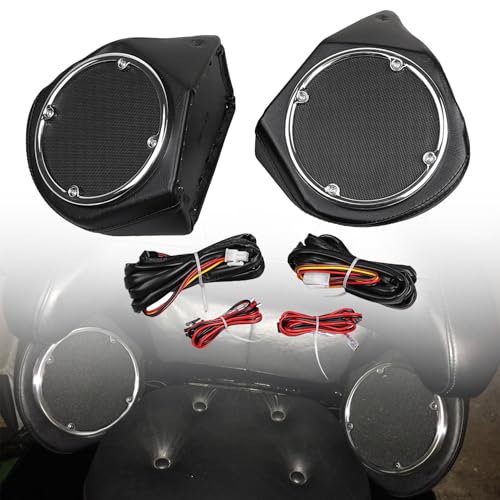Parlantes King Rear Trunk 5.25" con Cubiertas de Malla Cromadas miniatura 2