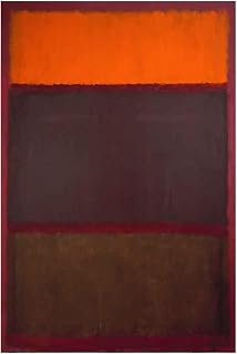 Mark Rothko Color blocks Canvas Abstract Picture Canvas Painting Poster Print for Living Room Bedroom Office Home Decor(Unframed,（75x112cm）30x44inch)