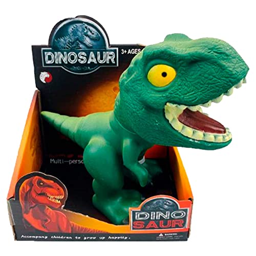 Acan Tradineur - Dinosaurio de Juguete - Modelo Tiranosaurio - Fabricado en España - 15,5 x 19 x 10 cm - Color Verde