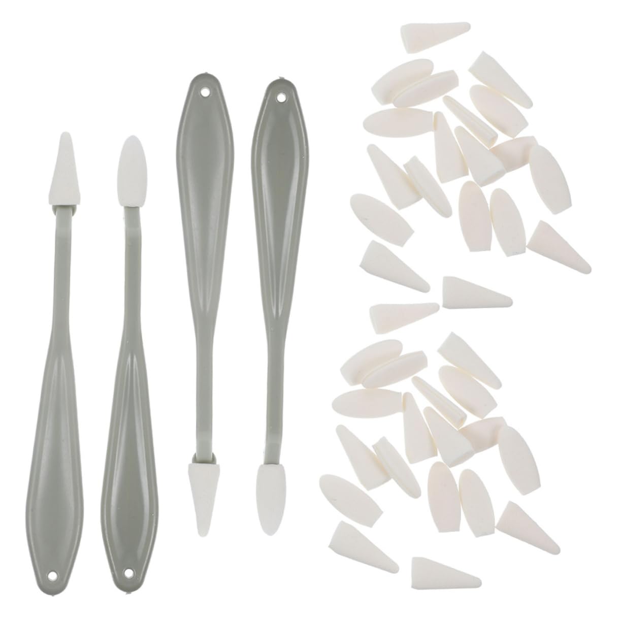 Operitacx 2 Sets Sketch Sponge Wipers Art Blender Kit Blending Stump Sketching Wiper Erasers for Drawing Paper Blending Stumps for Artists