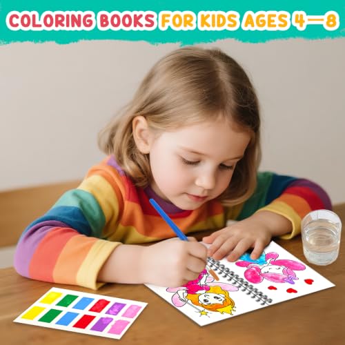 Image of ZMLM 24 Pack Fairy Coloring Books - Birthday Party Favors for Kids 4-8