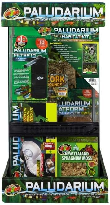 Zoo Med Paludarium Habitat Kit - 12" x 12" x 24"