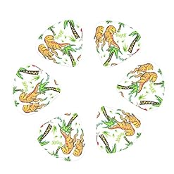 Lot de 12 médiators pour guitare électrique et acoustique Motif dinosaure Vert - Les Beatles, Paul McCartney, John Lennon, RIngo Starr, George Harrison Lot de 12 médiators pour guitare électrique et acoustique Motif dinosaure Vert – Image 2