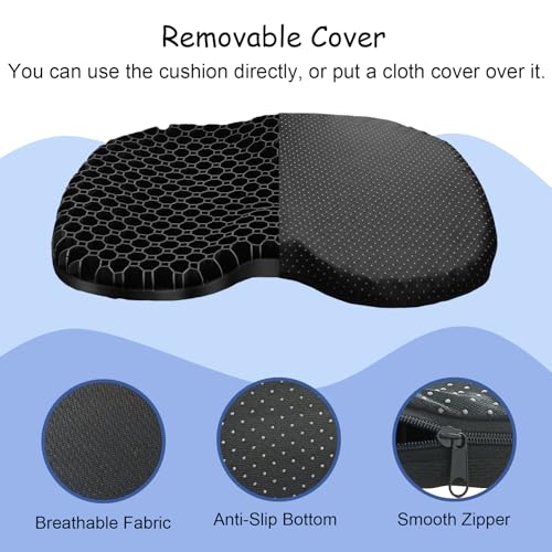 image for NEW-Vi Anti-Slip Kayak Seat Cushion - Waterproof Thicken Gel Boat Kaya