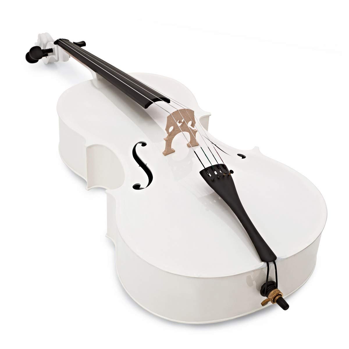 Violoncello da studio Gear4music misura 4/4 con custodia, bianco