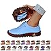 Zapatillas Deportivas Mujer Negras Comodas Pretty Zapatos Deportivos Slip on Ligeros Clasico Moda Sneakers con Cordones Entretiempo Antideslizante Mocasines Barefoot Casual para Correr Atlético Imagen de Zapatillas Deportivas Mujer Negras Comodas Pretty Zapatos Deportivos Slip on Ligeros Clasico Moda Sneakers con Cordones Entretiempo Antideslizante Mocasines Barefoot Casual para Correr Atlético