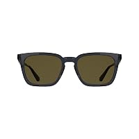 Calvin Klein Jeans Men's Sunglasses CKJ26603S - Transparent Grey with Solid Brown Lens