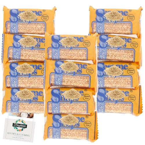 Sesame Seed Snack Bundle with Sesame Snaps 30g 12 Pack + Brightdale Kitchen Booklet