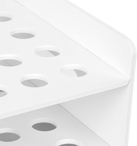 Miniatura 8 de Cabilock Estante de herramientas artesanales de madera para tijeras de almacenamiento de mesa Estante de exhibición para niños Soporte de tubo de