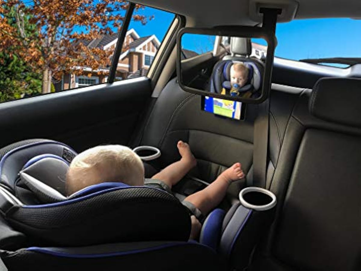 日本限定 Bambiko ベビーカーミラー 電話ホルダーセットパック 大型サイズ リアワイドビュー 安全モニター 固定ヘッドレストバックシート用 安定した乳児インテリアミラー 全スマートフォン対応 360 調節可能 ベビー マタニティ 即納 正規品 Www Civilittee Hu Com