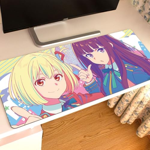 リコリス・リコイル 錦木千束 マウスパッド オフィス ゲーム用 大型 アニメ プレイマット 滑り止め デスクマット おしゃれ キャラクター かわいい キーボード 防水 贈り物 人气 アニメ 周辺 萌えグッズ (1,30*25cm)
