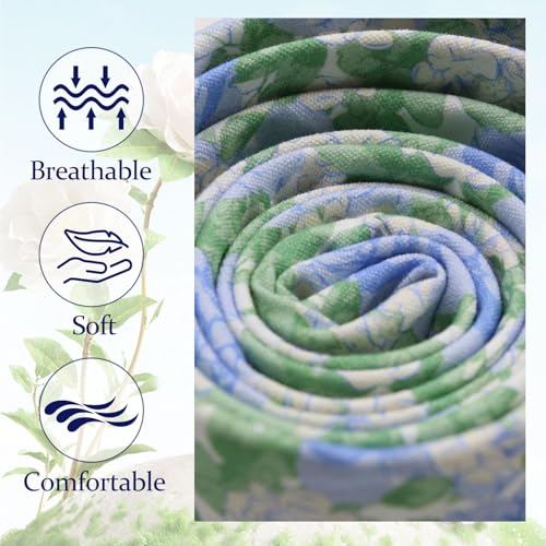Image of Floral Ties Skinny Tie for Men, Cotton Mens Neckties for Weddings | 2.56'', floral, slim, soft and comfortable, men's neckties for casual, business, party, daily, dating