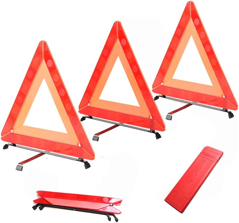 SEMTION Warning Triangles, Foldable Safety Reflector